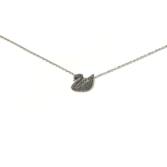 Swarovski Iconic Black Swan Necklace - Picture 4 of 9